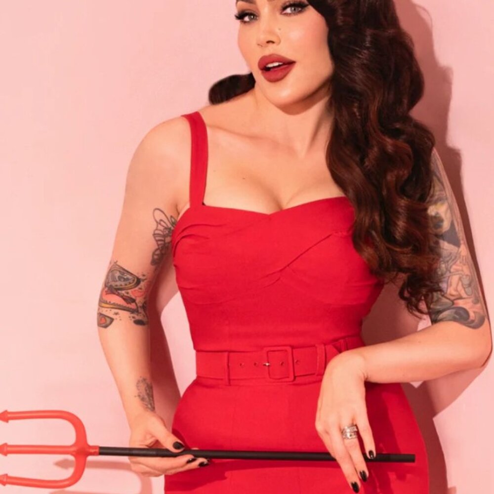 Vixen Jawbreaker Top Red
